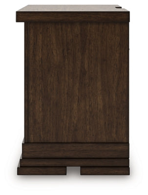Ashley Taffenbrook Medium Brown Nightstand