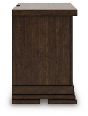 Ashley Taffenbrook Medium Brown Nightstand