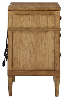 Ashley Sharlance Brown Nightstand