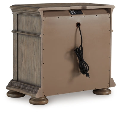 Ashley Ardenfield Light Brown Nightstand