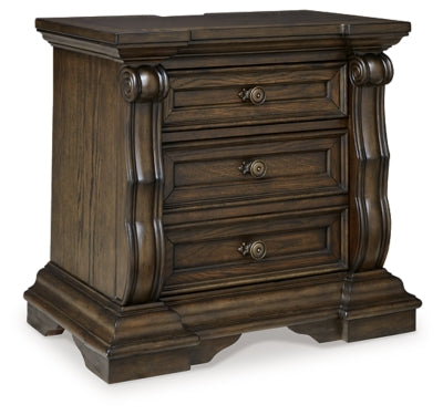 Ashley Maylee Dark Brown Nightstand