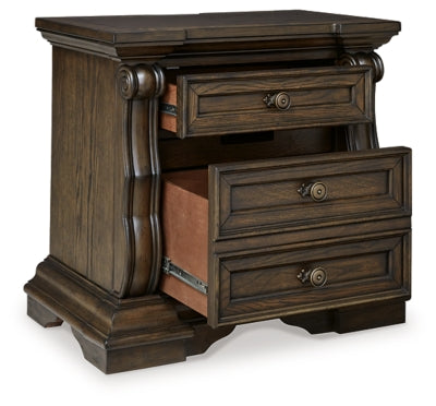 Ashley Maylee Dark Brown Nightstand