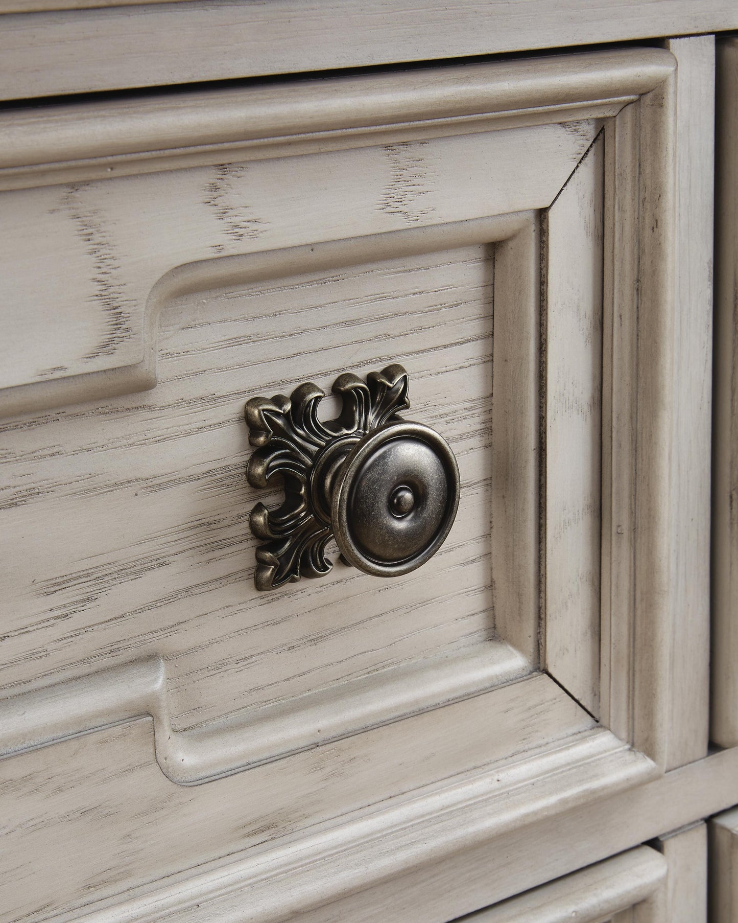 Ashley Andonhall Antique White Nightstand