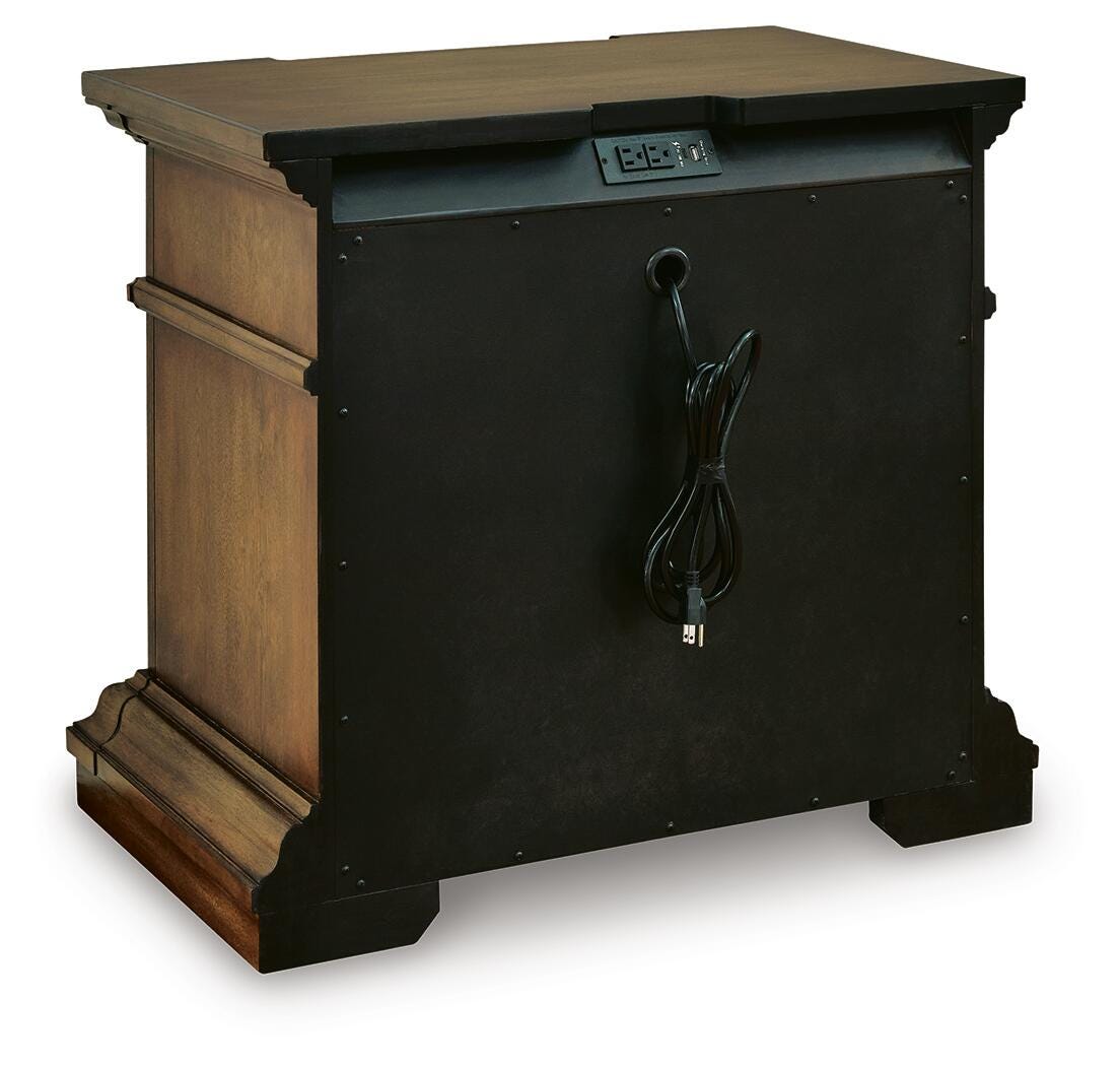 Ashley Channley Brown Nightstand