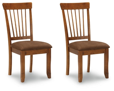 Ashley Berringer Rustic Brown Dining Chair (Set of 2)