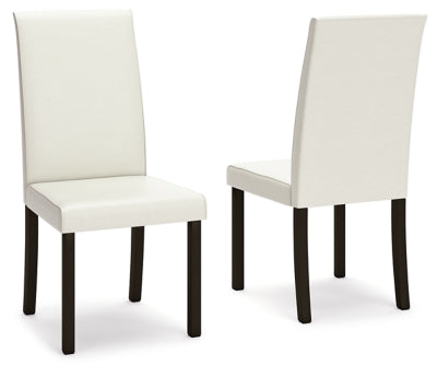 Ashley Kimonte Ivory Dining Chair (Set of 2)