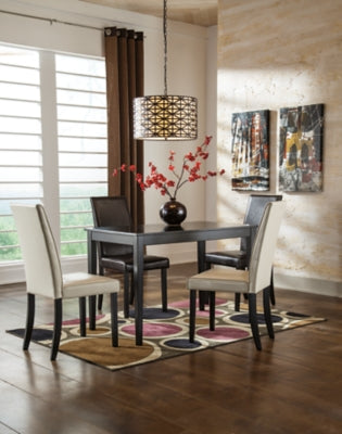 Ashley Kimonte Dark Brown Dining Table