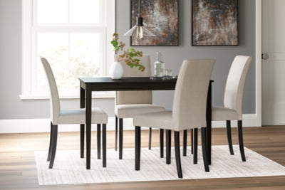 Ashley Kimonte Dark Brown Dining Table