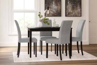 Ashley Kimonte Dark Brown Dining Table