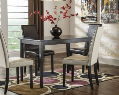 Ashley Kimonte Dark Brown Dining Table