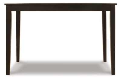 Ashley Kimonte Dark Brown Dining Table