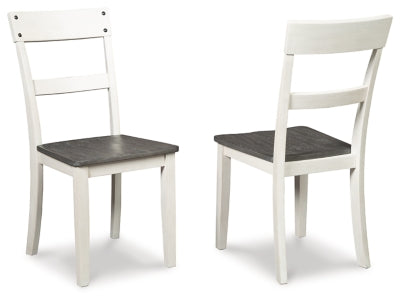 Ashley Nelling Two-tone Dining Chair (Set of 2)