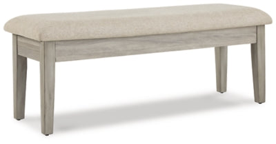 Ashley Parellen Beige Gray 48" Bench