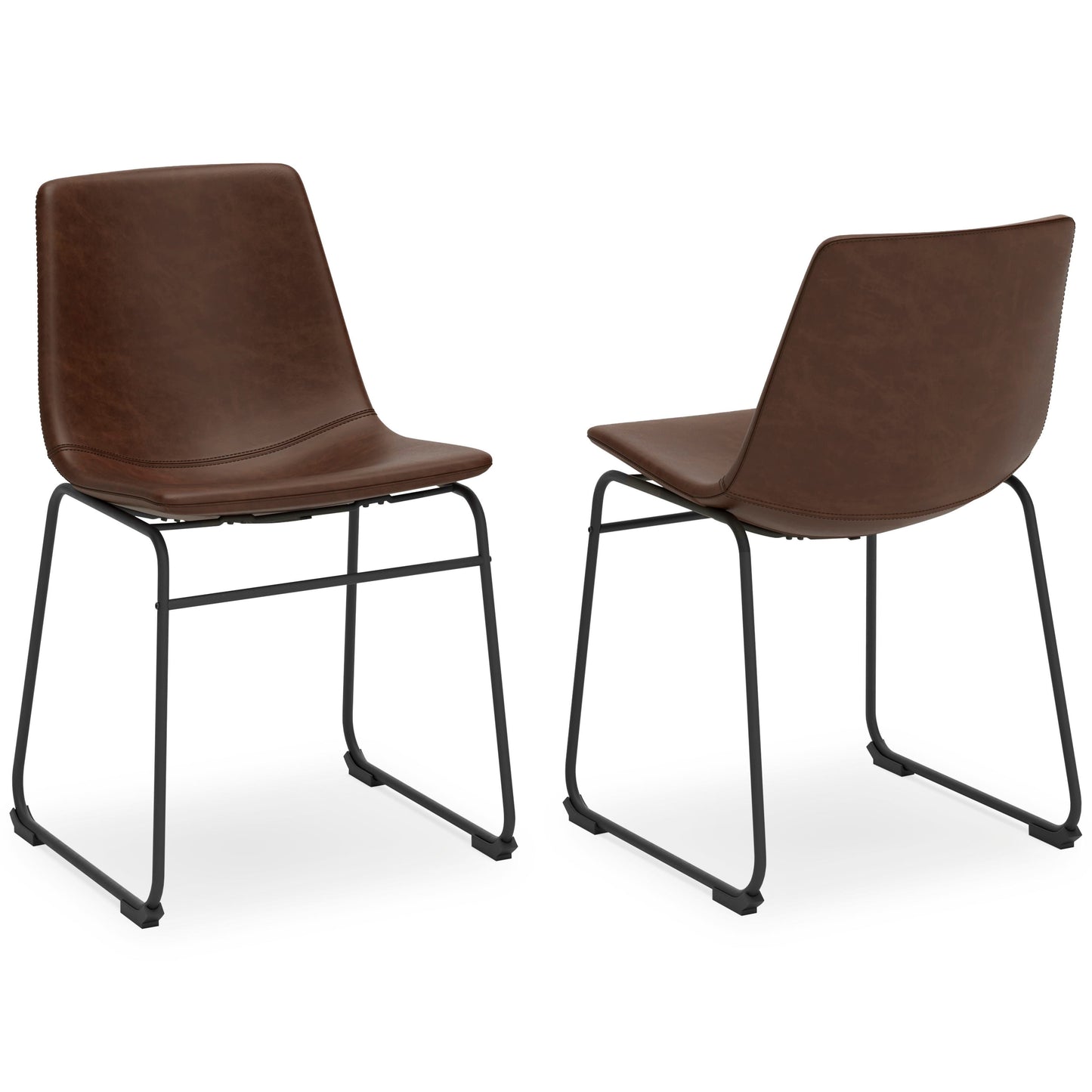 Ashley Centiar Brown Dining Chair (Set of 2)