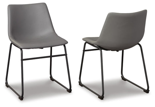 Ashley Centiar Gray Dining Chair (Set of 2)