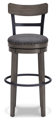 Ashley Caitbrook Gray Bar Height Bar Stool