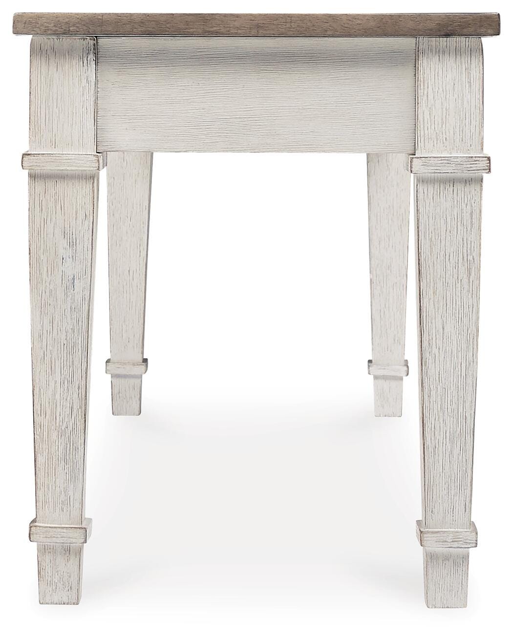 Ashley Skempton White Light Brown Storage Bench