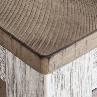 Ashley Skempton White Light Brown Dining Table