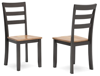 Ashley Gesthaven Natural Brown Dining Chair (Set of 2)
