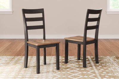Ashley Gesthaven Natural Brown Dining Chair (Set of 2)