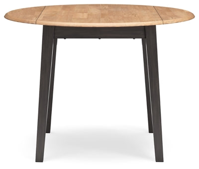 Ashley Gesthaven Natural Brown Dining Drop Leaf Table