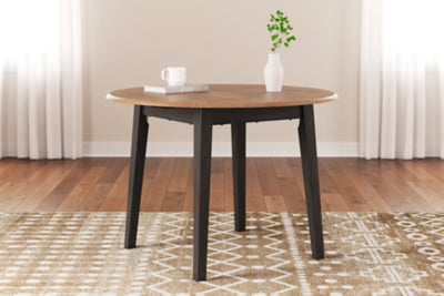 Ashley Gesthaven Natural Brown Dining Drop Leaf Table