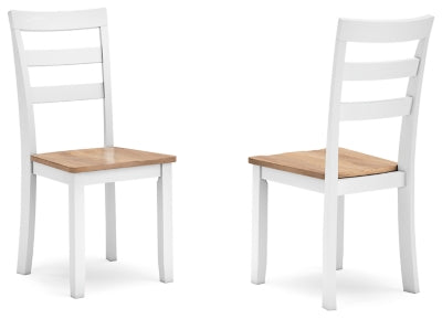Ashley Gesthaven Natural White Dining Chair (Set of 2)