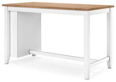 Ashley Gesthaven Natural White Counter Height Dining Table