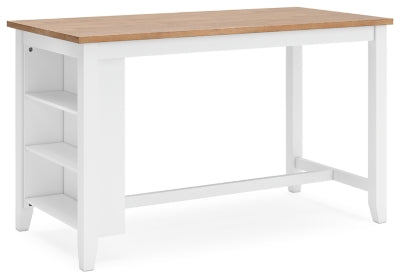 Ashley Gesthaven Natural White Counter Height Dining Table