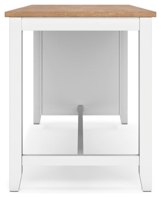 Ashley Gesthaven Natural White Counter Height Dining Table