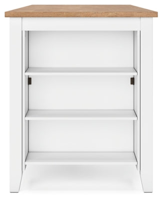 Ashley Gesthaven Natural White Counter Height Dining Table