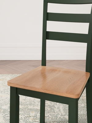 Ashley Gesthaven Natural Green Dining Chair (Set of 2)