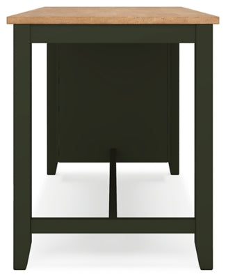 Ashley Gesthaven Natural Green Counter Height Dining Table