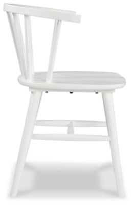 Ashley Grannen White Dining Chair (Set of 2)