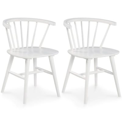 Ashley Grannen White Dining Chair (Set of 2)