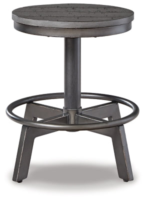 Ashley Torjin Gray Counter Height Stool (Set of 2)