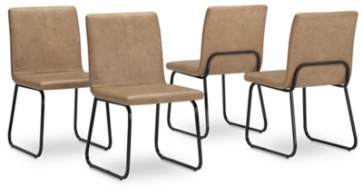 Ashley Pharwynn Toast Dining Chair (Set of 4)