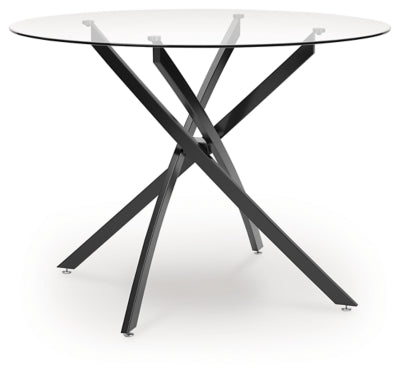 Ashley Pharwynn Black Dining Table