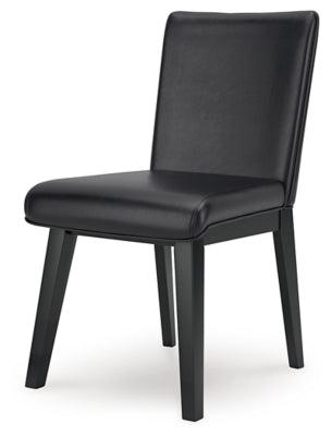 Ashley Jettaya Black Dining Chair (Set of 2)