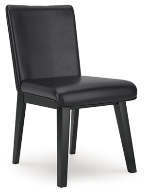 Ashley Jettaya Black Dining Chair (Set of 2)