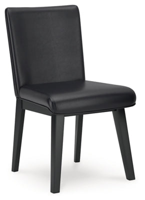 Ashley Jettaya Black Dining Chair (Set of 2)