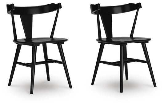 Ashley Gretlynn Black Dining Chair (Set of 2)