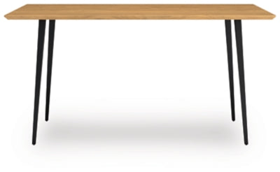 Ashley Gretlynn Black Natural Dining Table