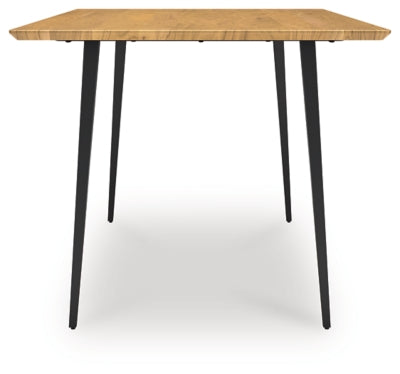 Ashley Gretlynn Black Natural Dining Table