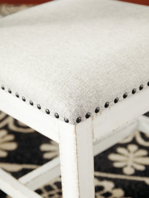 Ashley Valebeck Beige White Dining Chair (Set of 2)