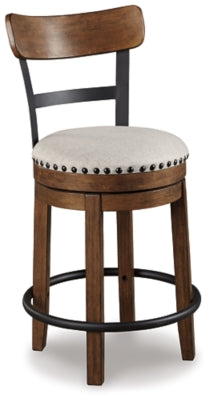 Ashley Valebeck Brown Counter Height Bar Stool