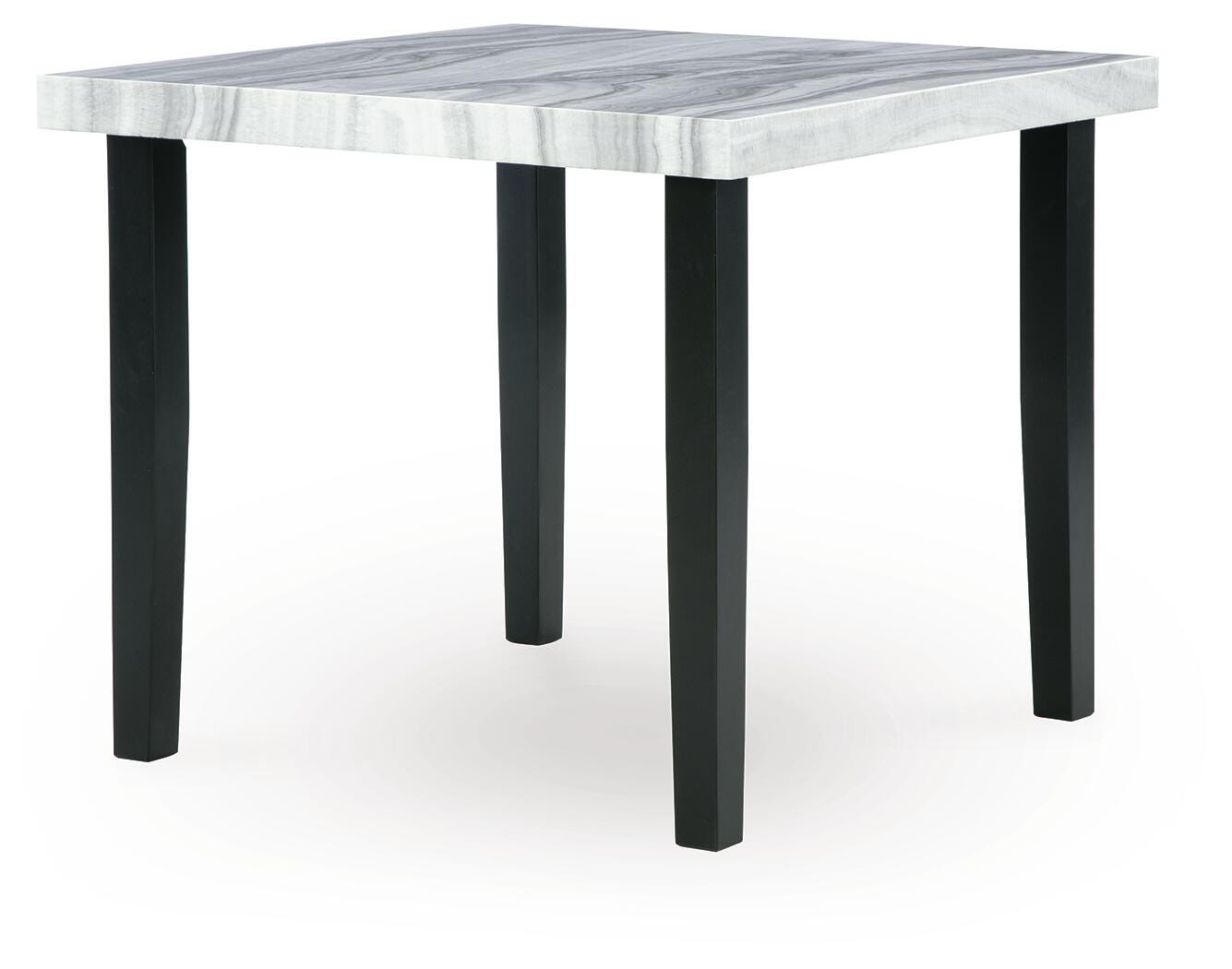 Ashley Lilyberg Gray Black Counter Height Dining Table