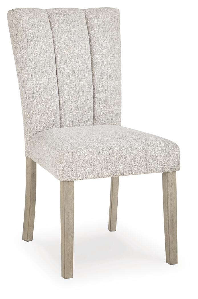 Ashley Karmenton Bisque Dining Chair (Set of 2)
