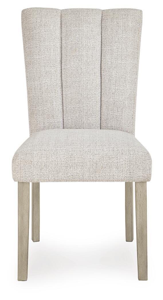 Ashley Karmenton Bisque Dining Chair (Set of 2)