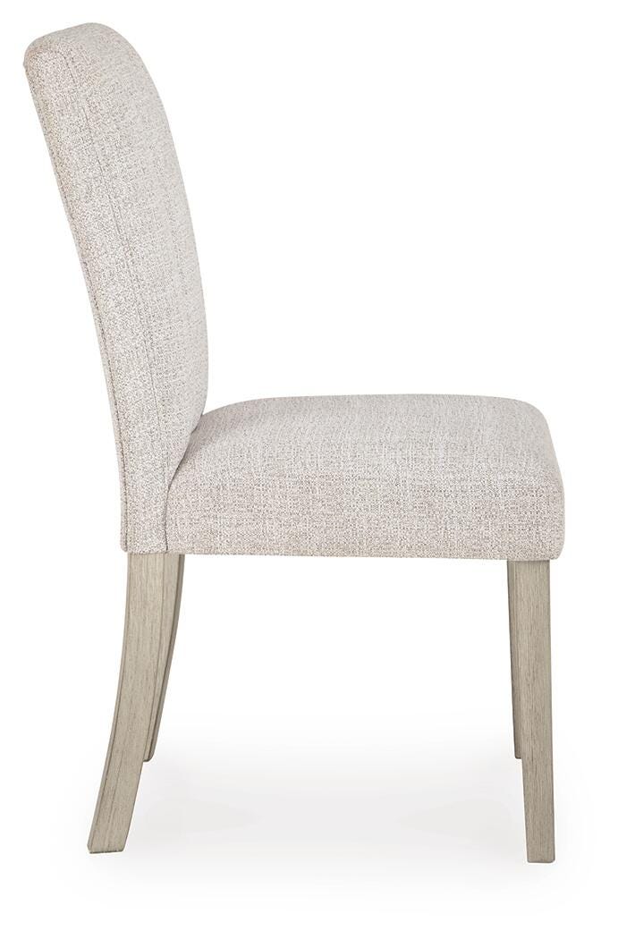 Ashley Karmenton Bisque Dining Chair (Set of 2)